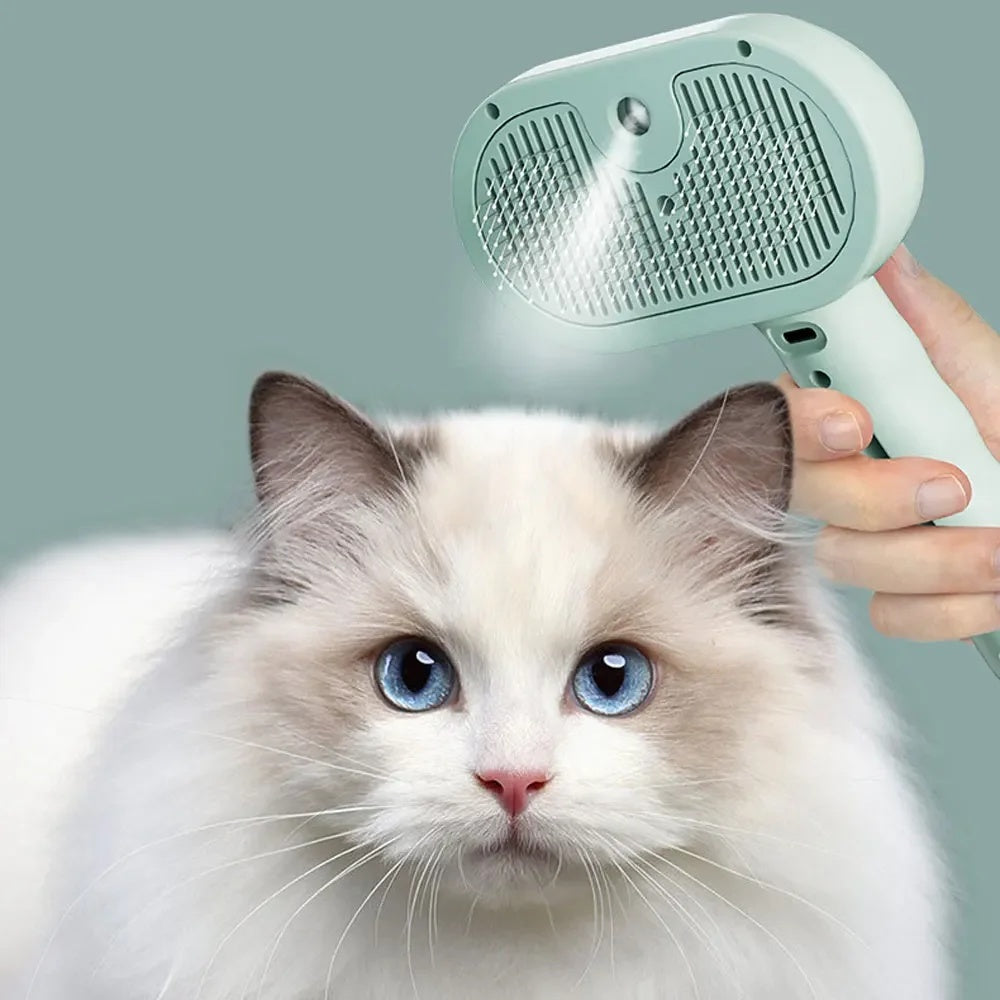 Pets Spray Hair Comb Pet Hair Remover Cleaning Brush