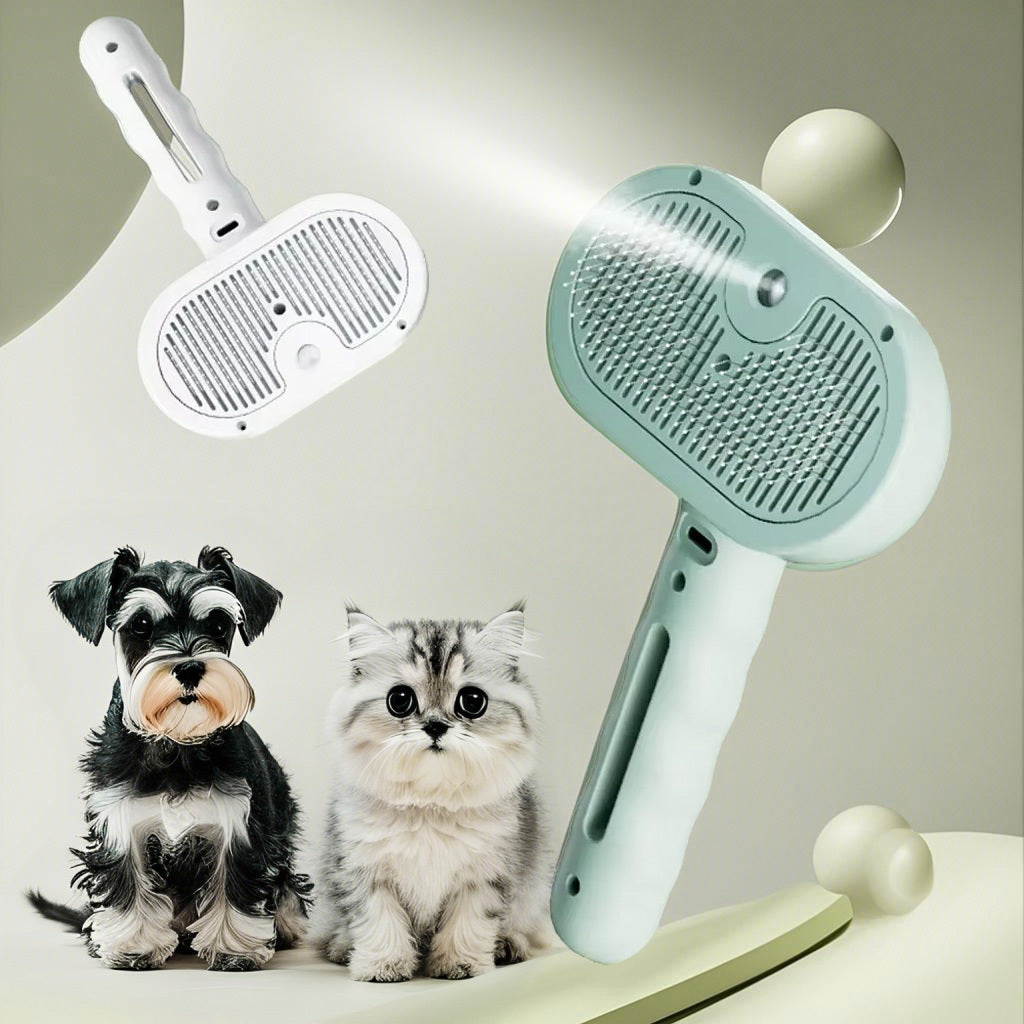Pets Spray Hair Comb Pet Hair Remover Cleaning Brush