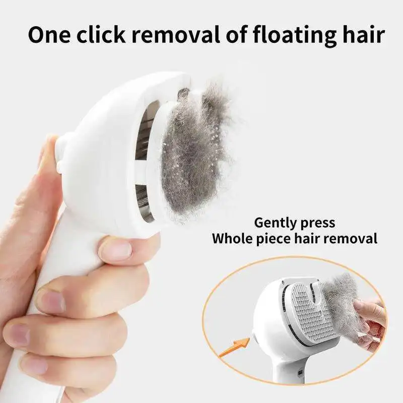 Pets Spray Hair Comb Pet Hair Remover Cleaning Brush